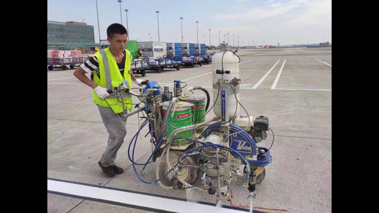 Graco LineLazer 200HS for Myanmar Airport