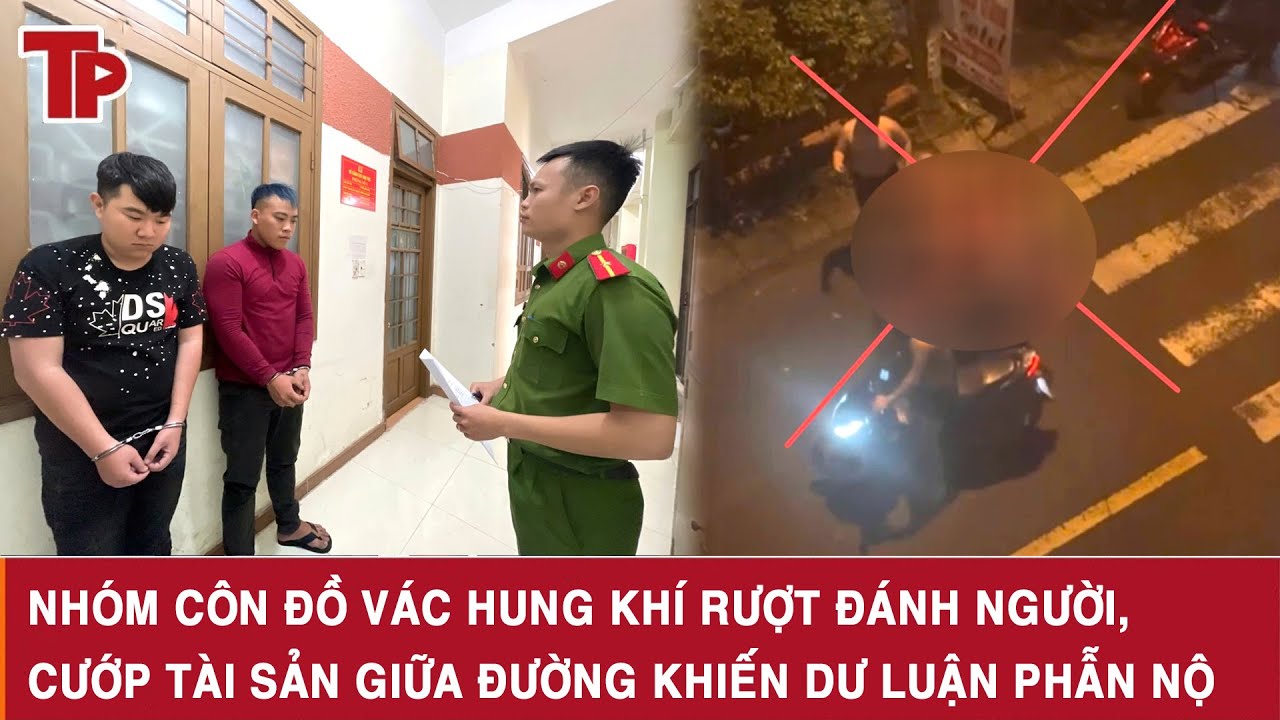 Đà Nẵng: Nhóm côn đồ vác hung khí rượt đánh người, cướp tài sản giữa đường khiến dư luận phẫn nộ