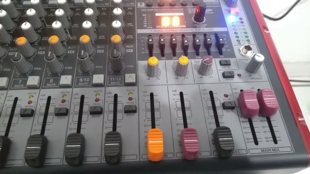 MESA AMPLIFICADA QUALIDADE TOP- ARCANO GRAN-12