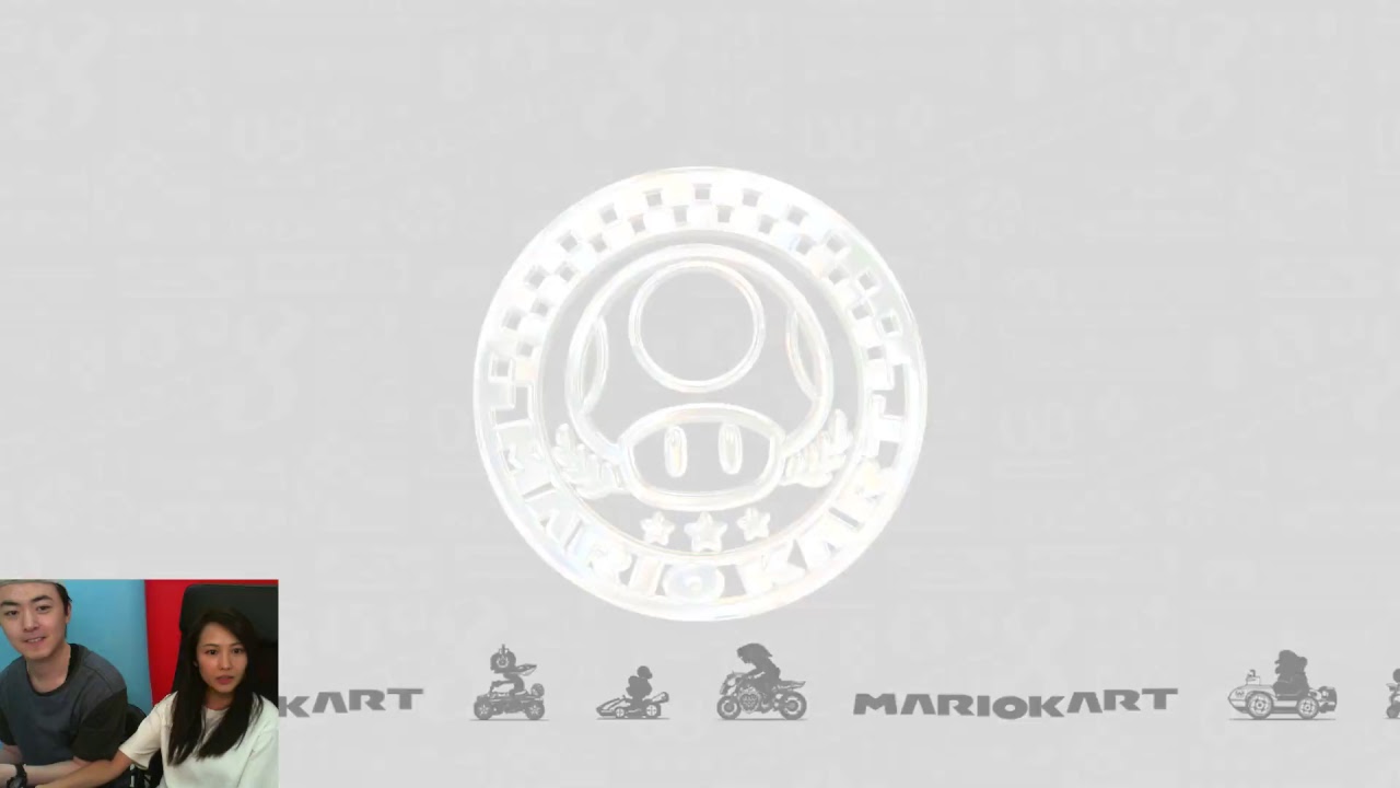 Switch《MarioKart》小怡玩大洪 ㊣ 湯怡 洪卓立