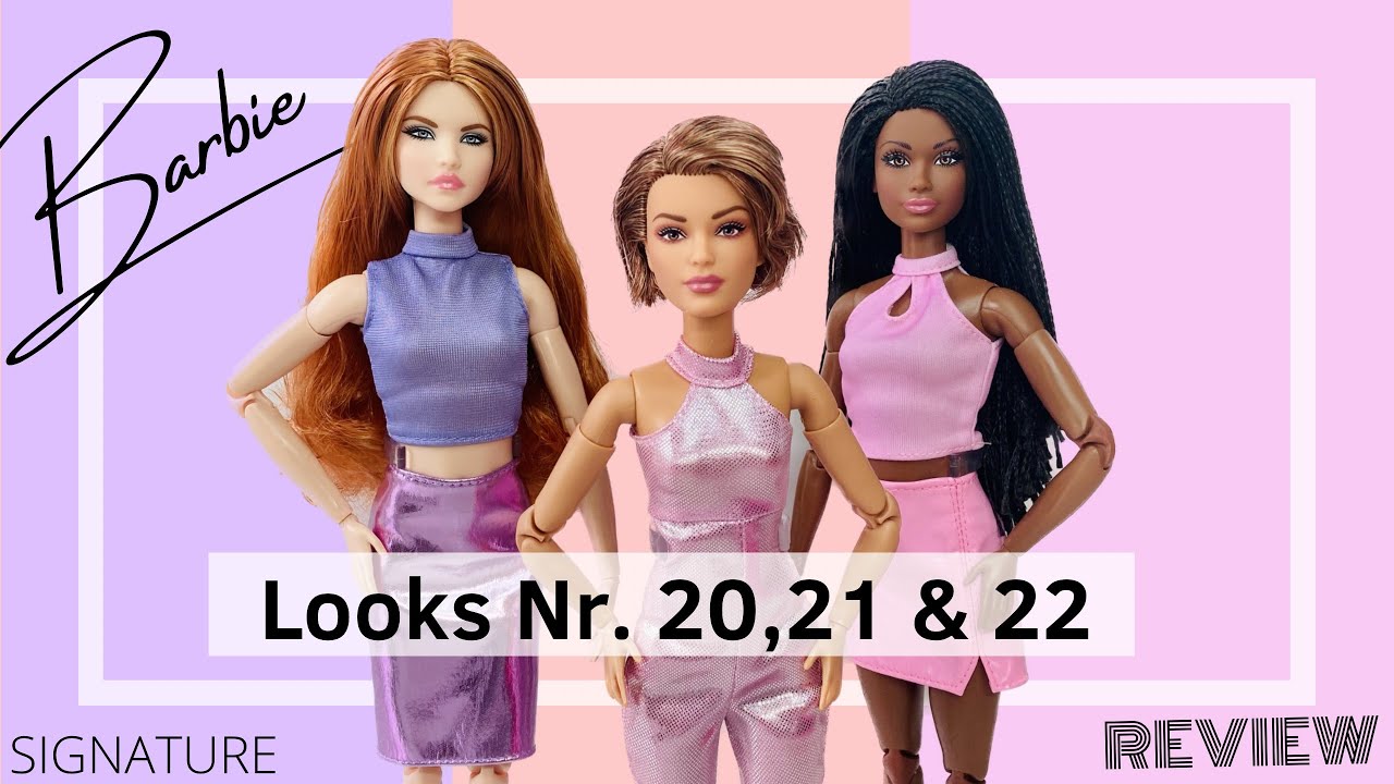 Barbie Signature Looks Nr. 20, 21 & 22 Puppen Review German/Deutsch