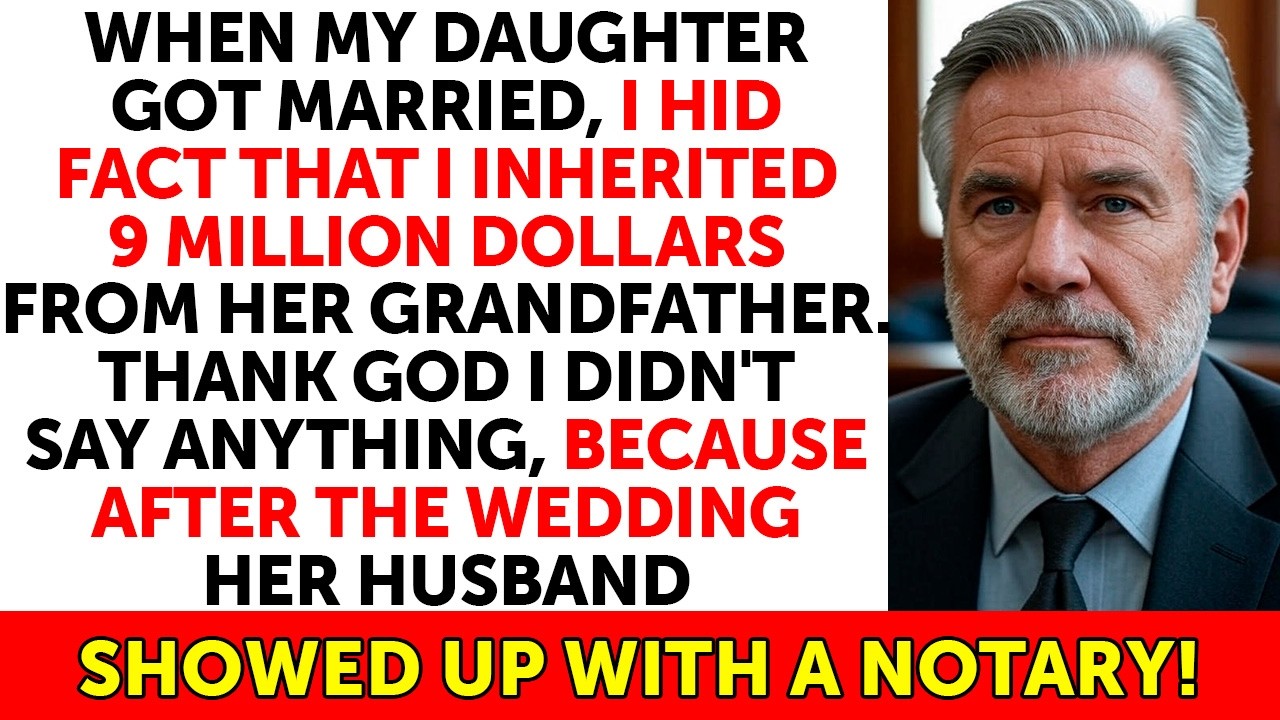 When My Daughter Got Married, I Didn't Tell Her That I Inherited $9M From Her Grandfather. Thank God