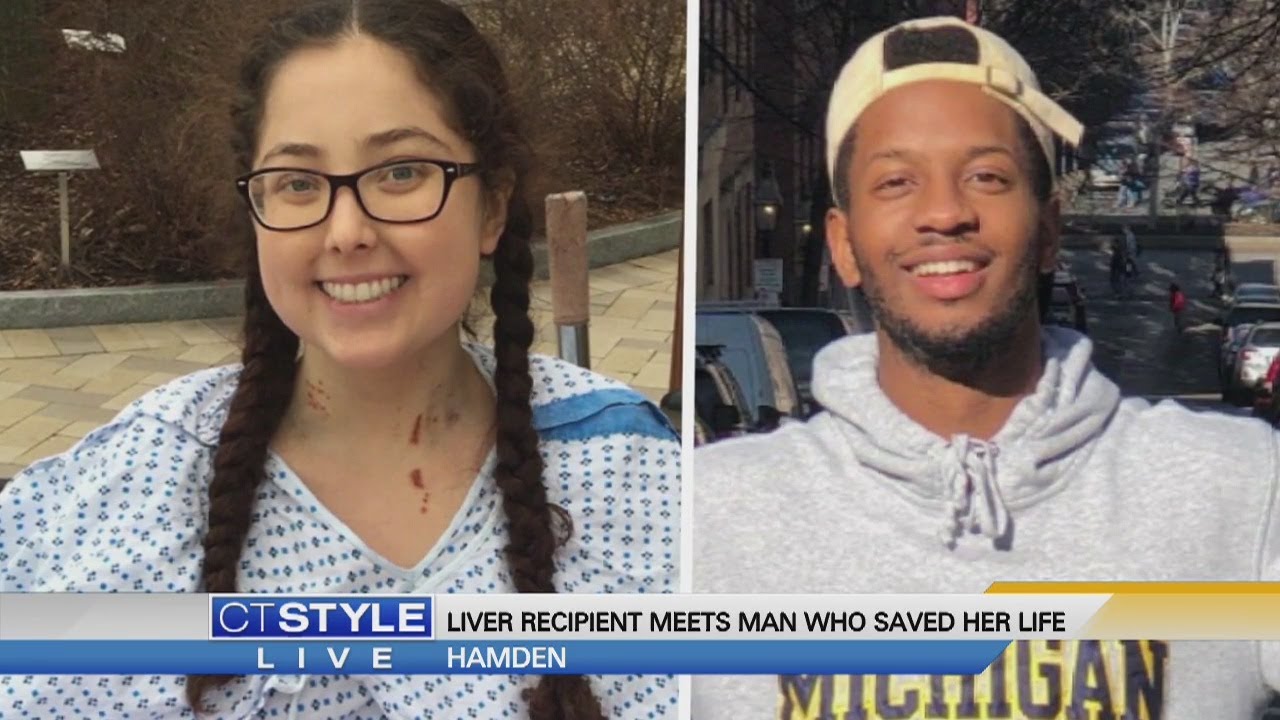 Liver recipient meets man who saved her life