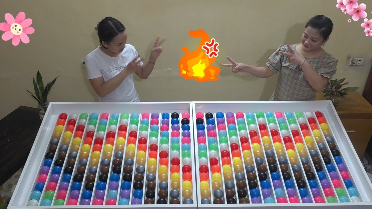 👯&zwj;♂️ Color Ball Sorting Game | Relaxing Puzzle Challenge with a Friend 🎨