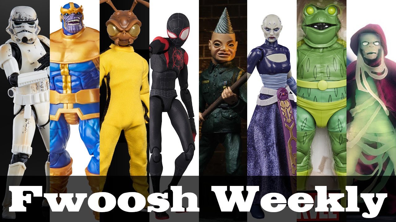 Weekly! Ep182: Star Wars, Marvel Legends, Spider-Verse, Puppet Master, ThunderCats, DC, Gomez more!