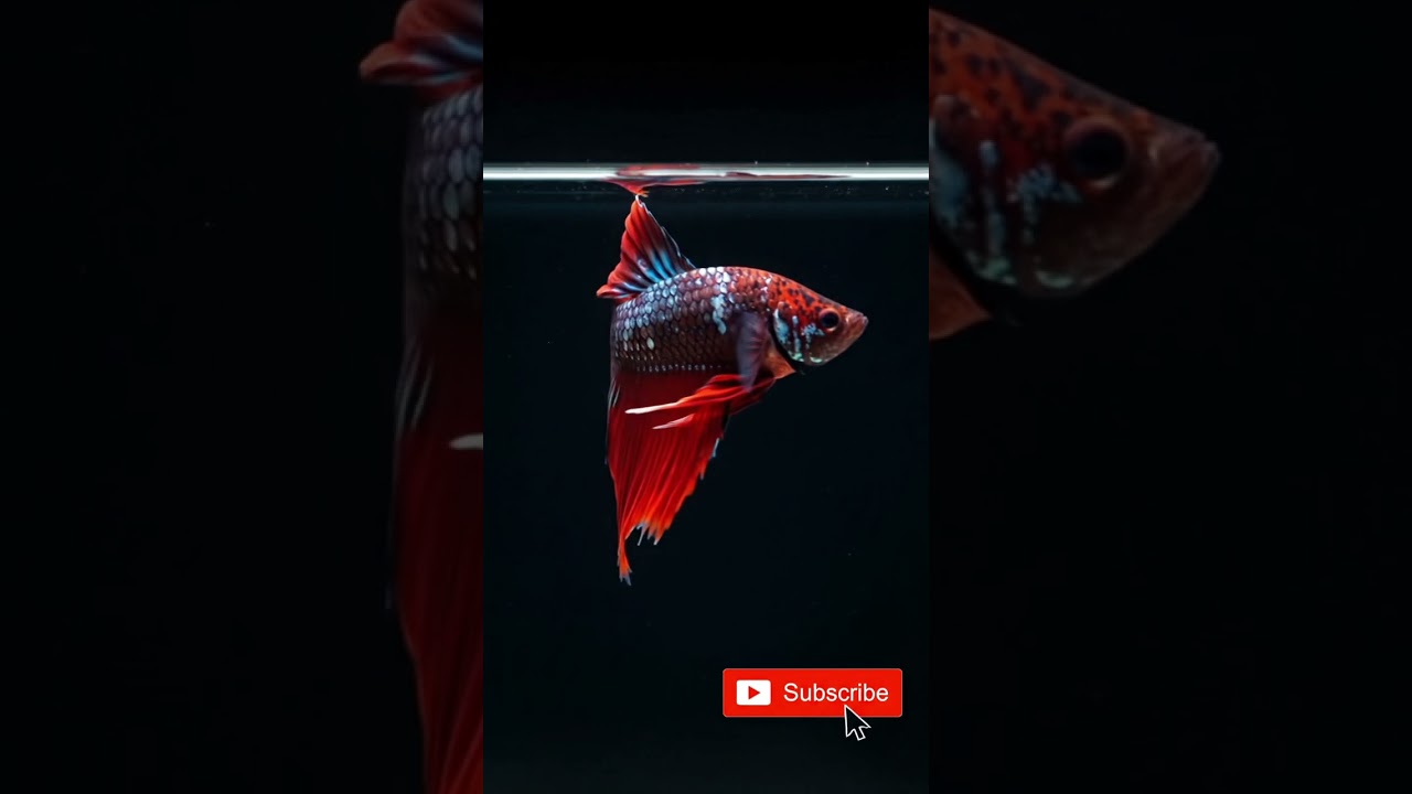 fighter fish💙❤️