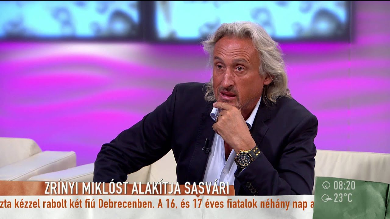 Zrínyi Miklóst alakítja Sasvári-2015.09.02.-tv2.hu/mokka