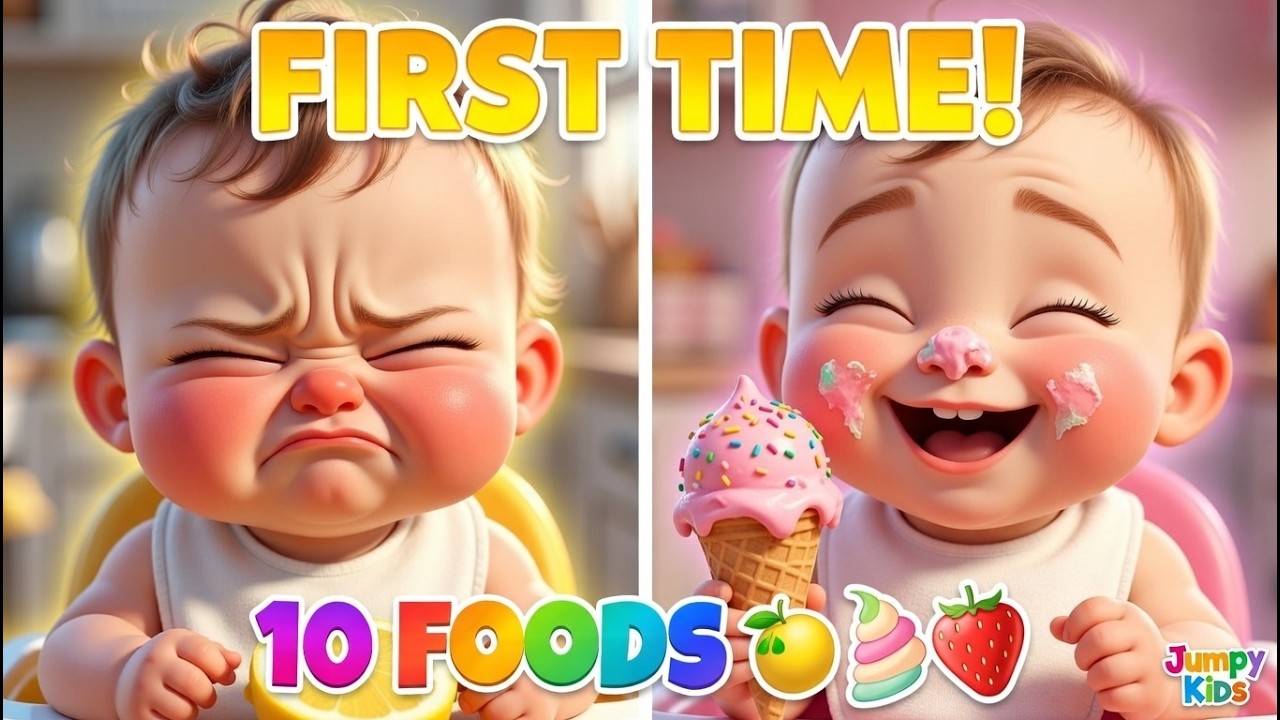 Will This Baby LOVE or HATE These Foods? 🤔🍽️ (You Decide!) | Jumpy Kids