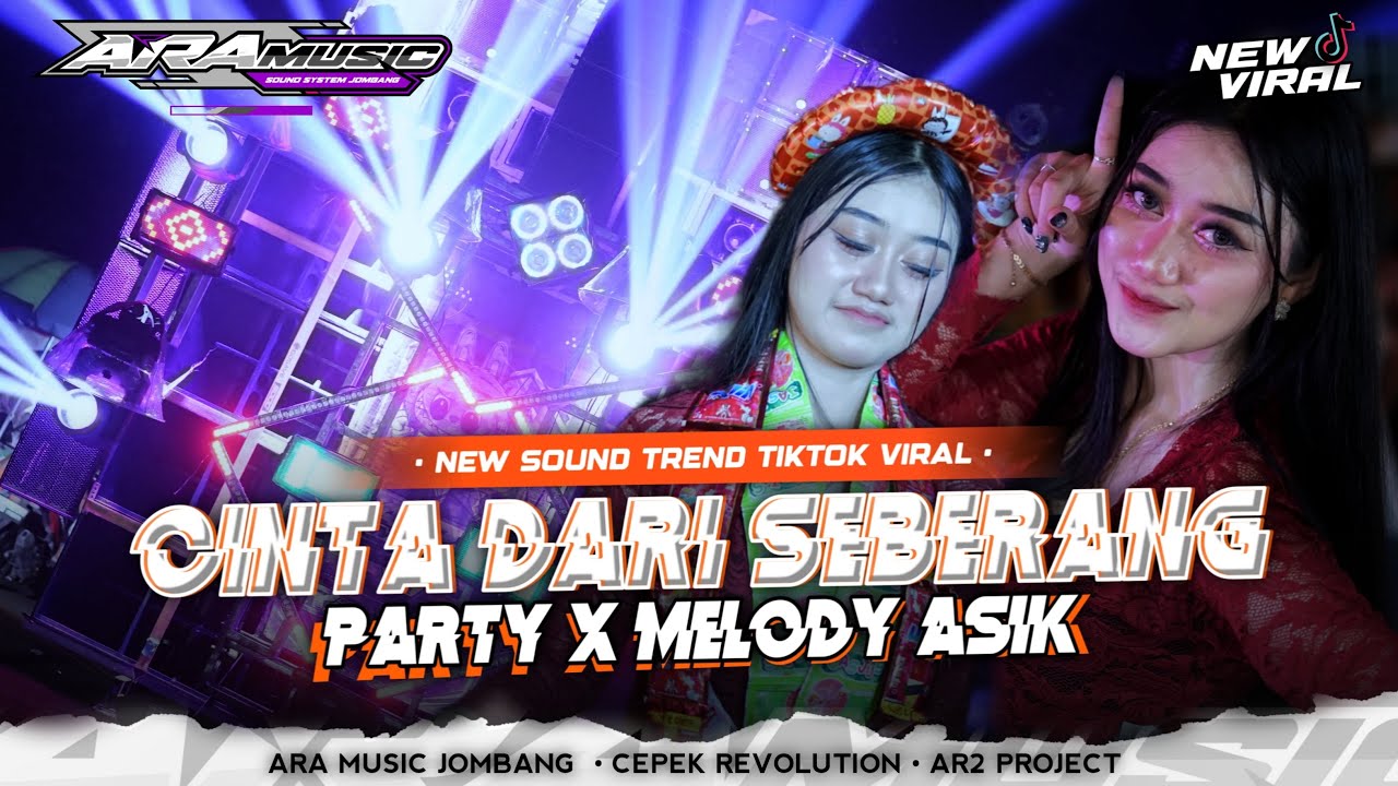 DJ CINTA DARI SEBERANG FULL PARTY - JINGGEL ARA MUSIC TERBARU ‼️‼️