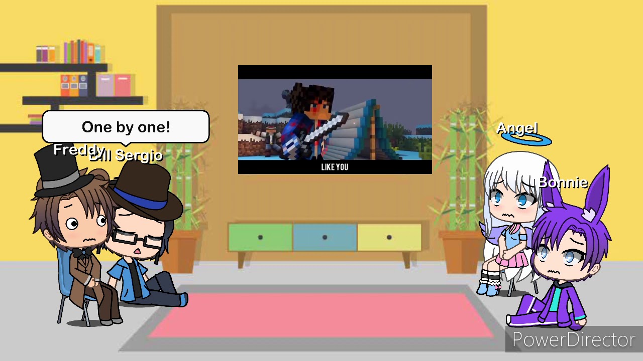 Fnaf 1 with the OCs react to The Struggle