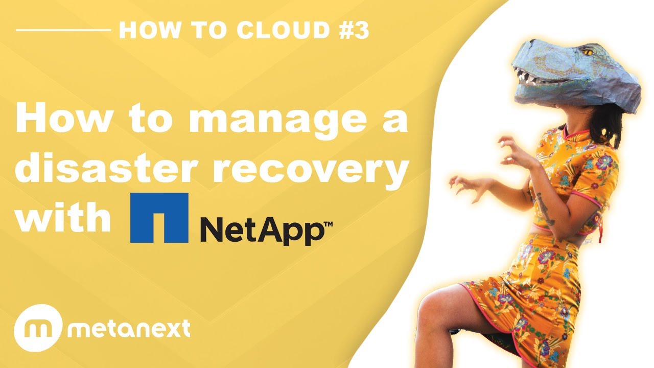 HOW TO CLOUD #3 - How to manage a disaster recovery between 2 CSP with #NetApp