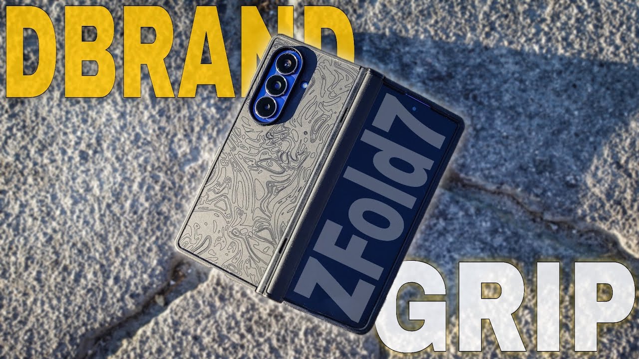 Samsung Galaxy Z Fold 7 DROP TEST & Review With Dbrand Grip Case!