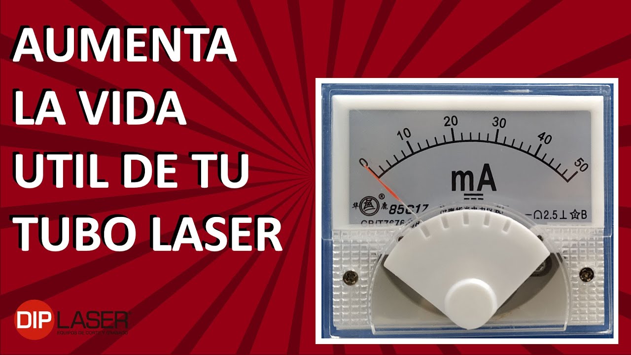 Mejora la vida útil del tubo láser co2 colocando un miliamperimetro | 2023