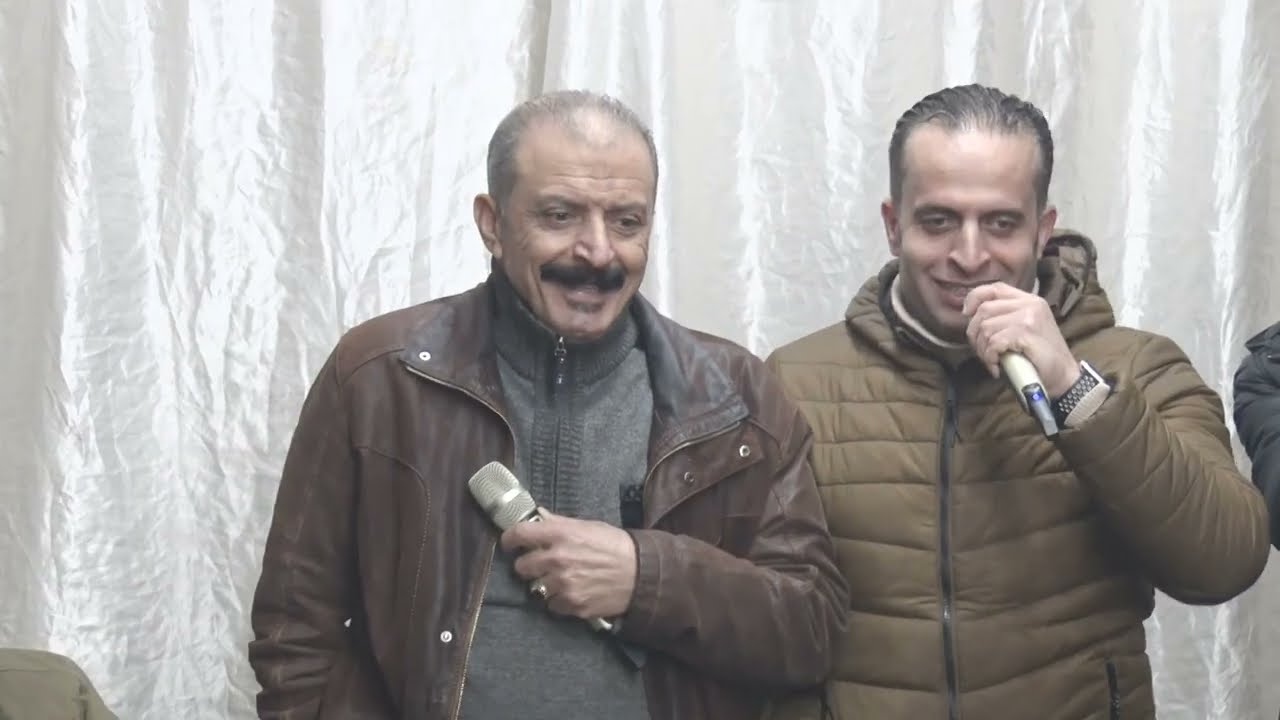 حفلة راشد النوافلة / الفنان شرحبيل التعمري والشاعر احمد الشيخ / استديوهات زهرة الاقصى