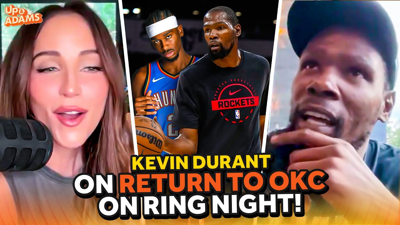 Kevin Durant on Rockets DEBUT, Thunder Opening Night Matchup, & Reunion w/ Russell Westbrook?!
