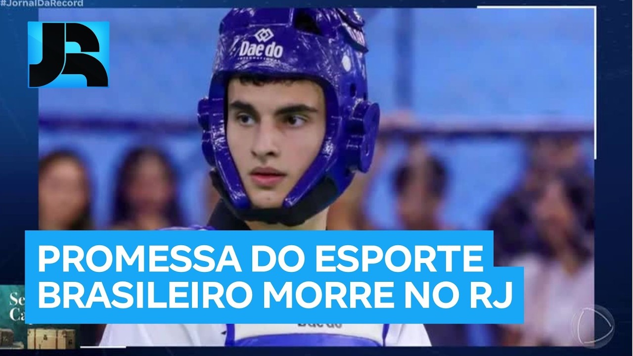 Promessa do taekwondo brasileiro, Cauã Batista morre aos 18 anos no RJ após ser atropelado