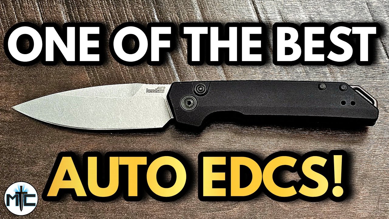 The Kershaw Launch Iridium Is One Of The BEST USA Made Automatic EDC Knives! | Full Review