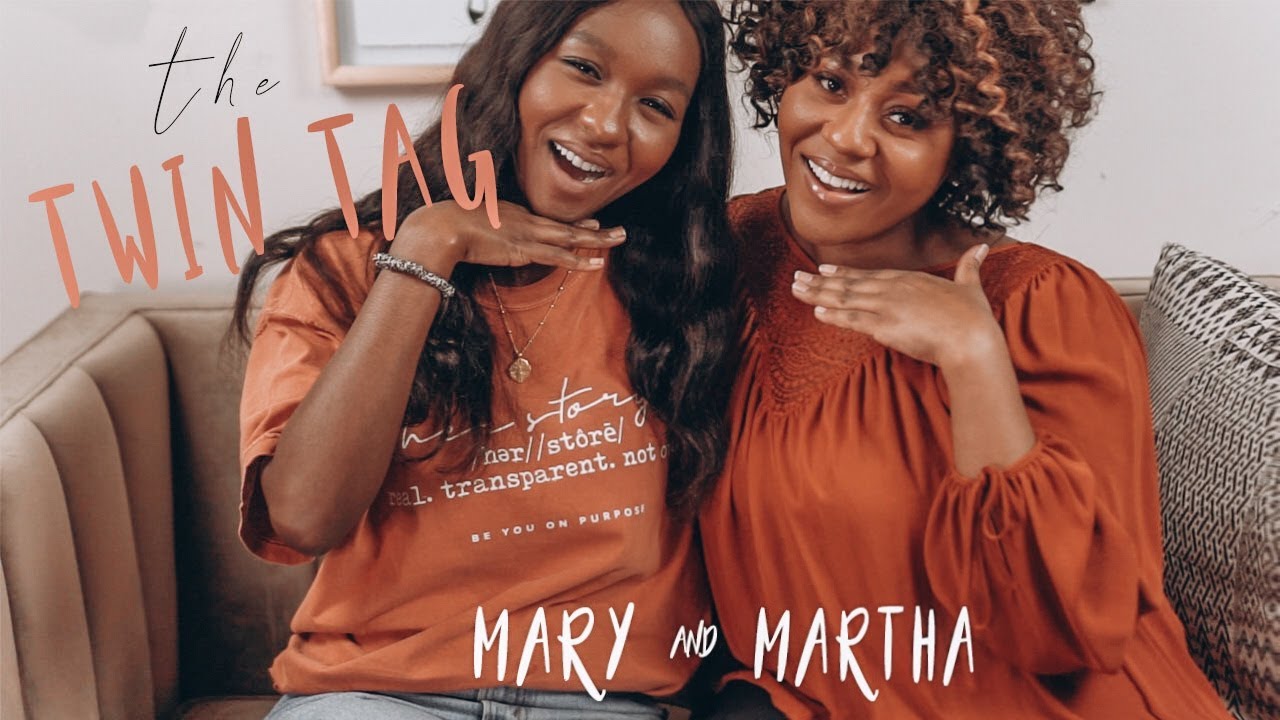 Meet my Sister | TWIN TAG - MARTHA & MARY