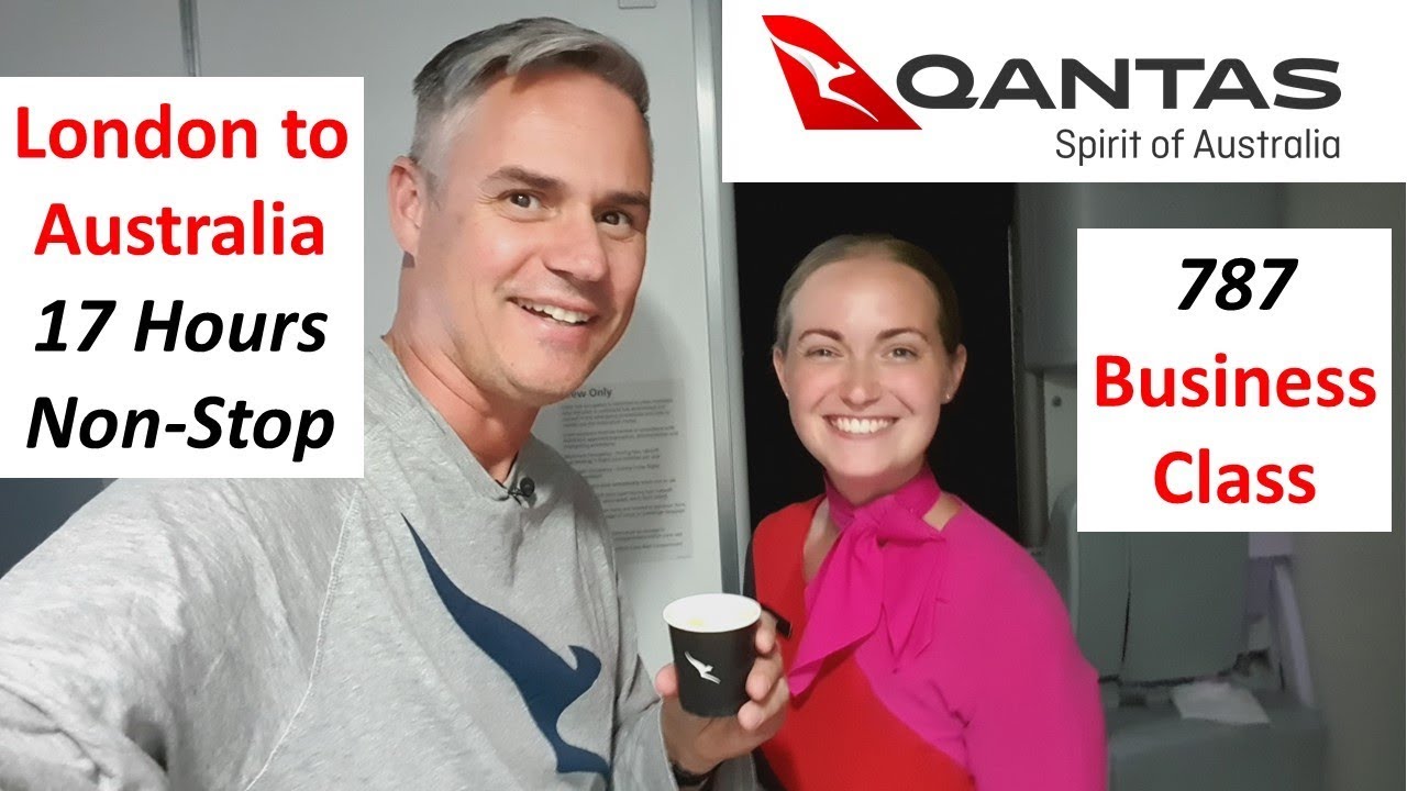 Лондон-Перт — самый продолжительный рейс бизнес-класса авиакомпании Qantas