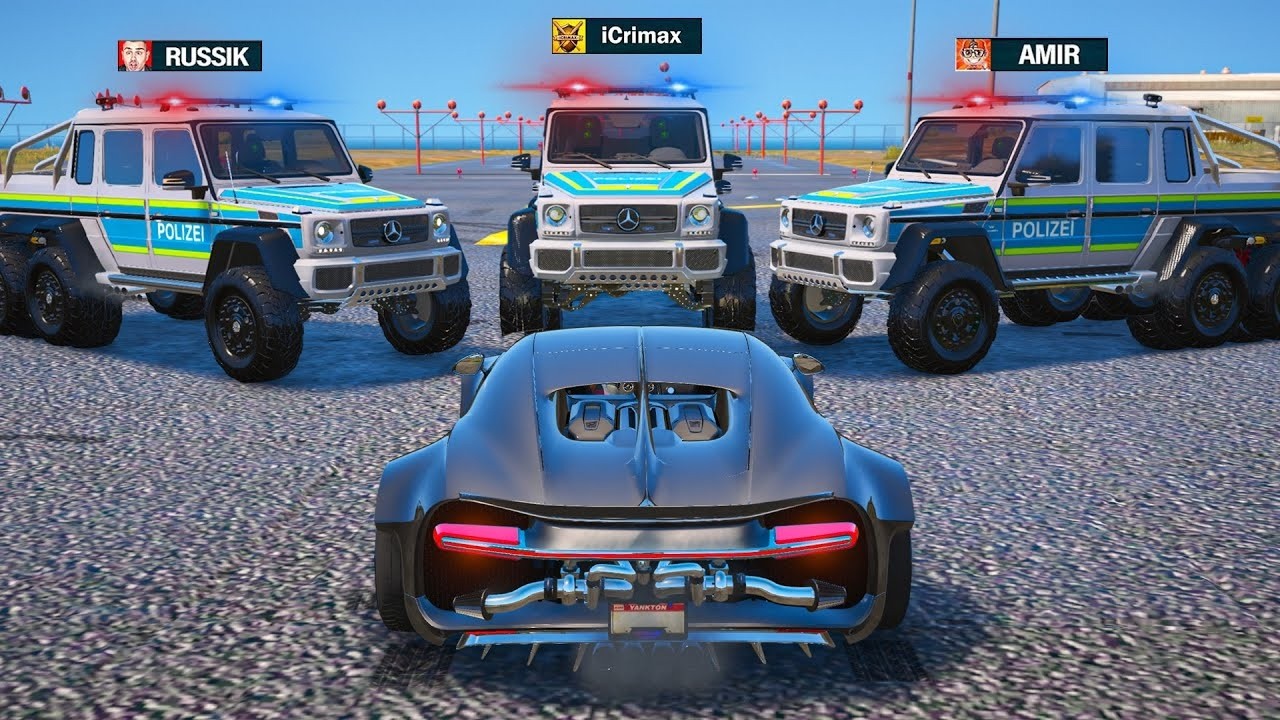 5 YOUTUBER JAGEN MICH in GTA 5, Wer GEWINNT?!