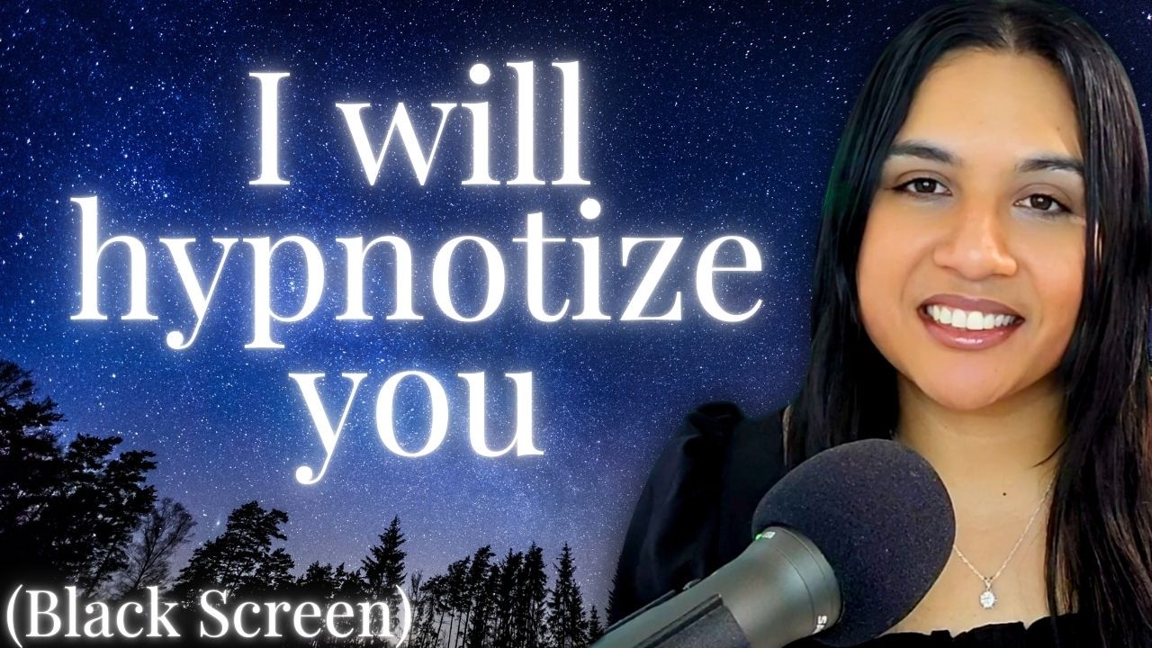 Sleep Hypnosis | You Won’t Remember Drifting Off — It Happens Before You Realize (Black Screen)