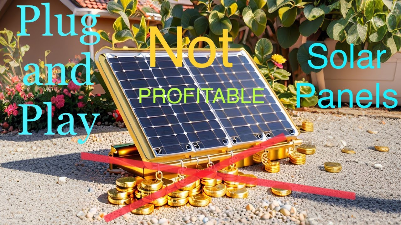 THE UNPROFITABLE TRUTH OF PLUG AND PLAY SOLAR PANELS