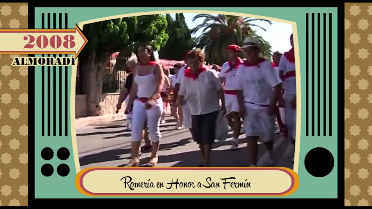 Promo de Recordando Romería en honor a San Fermín Almoradí 2008 | TelfyTV 20-03-2026