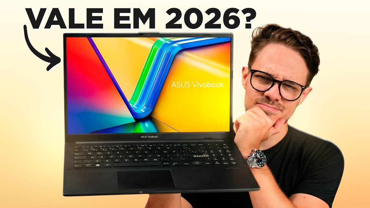 A VERDADE! Notebook ASUS VivoBook Go 15 vale a pena em 2026?
