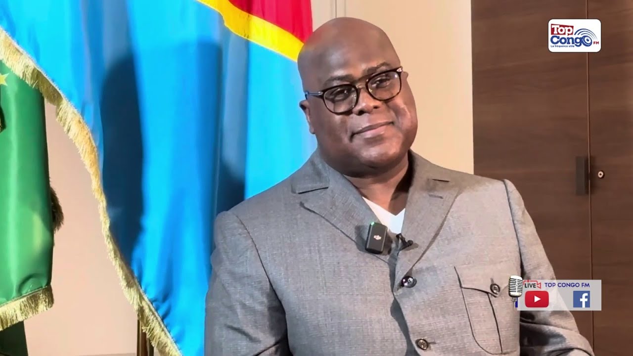 EXCLUSIF PRÉSIDENT TSHISEKEDI