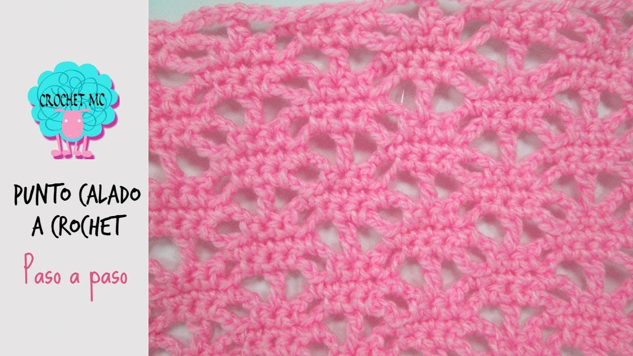 Tutorial punto calado a crochet #1