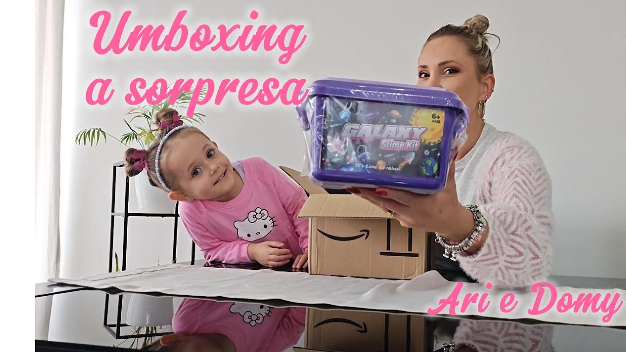 UNBOXING A SORPRESA CON 🌈ARI E DOMY✨