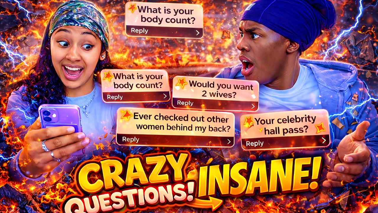Asking My Boyfriend UNCOMFORTABLE QUESTIONS! *hilarious*