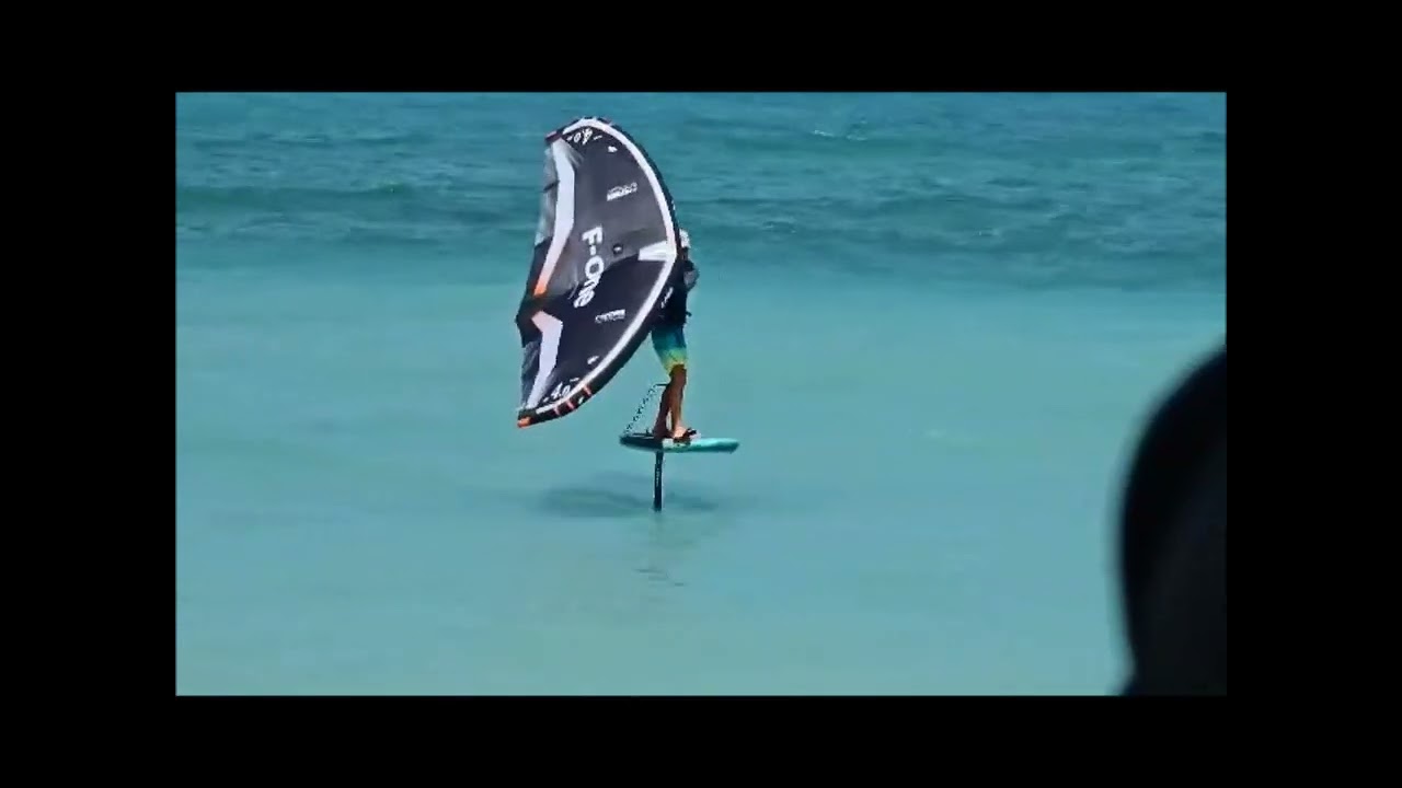 First impression of the pumping of a F-One Strike V5