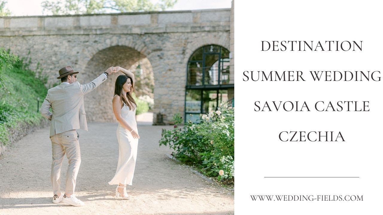 Romantic Savoia Castle destination wedding in the Czech republic