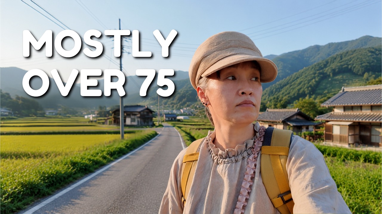 🇯🇵Living Without a Car in a Japanese Village of 30 People