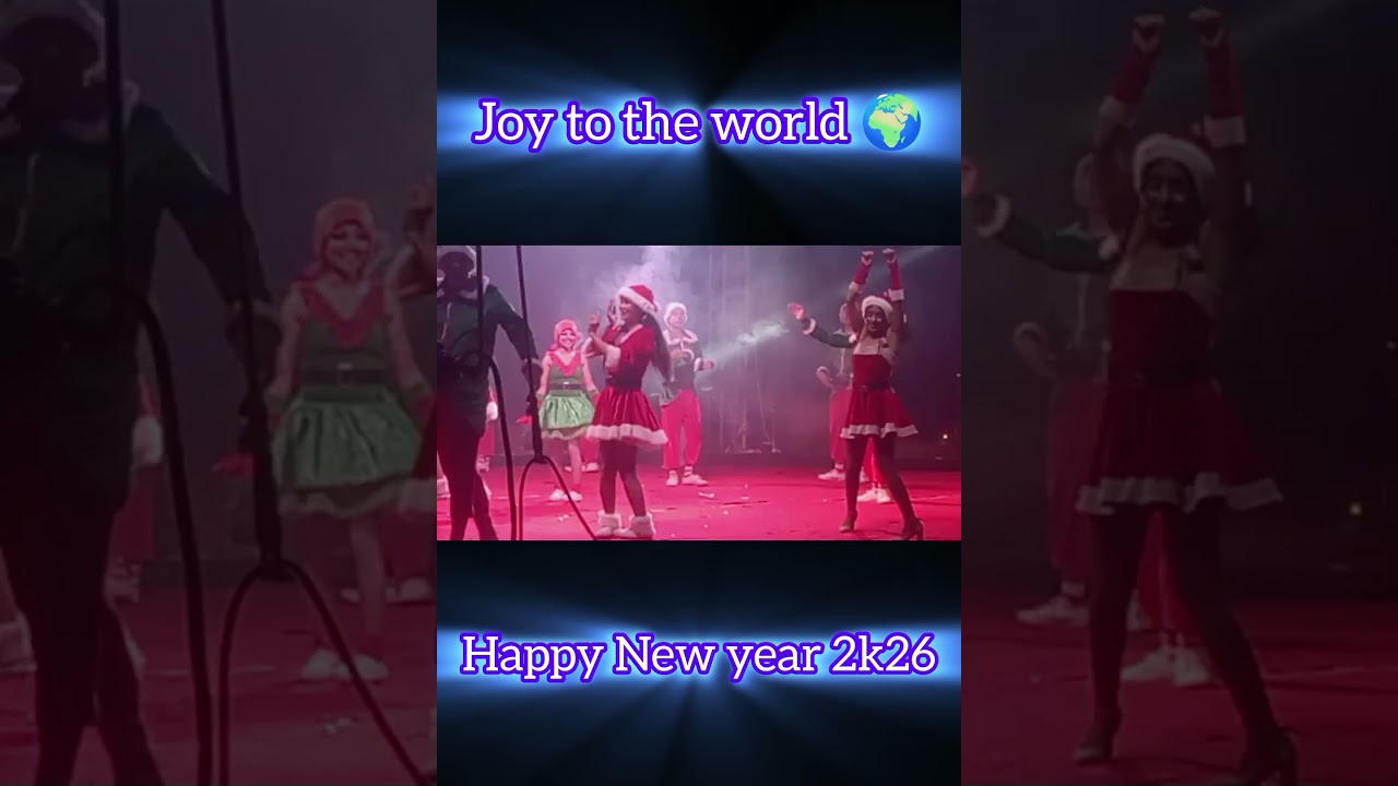 Joy to the world 🌍 a Christmas 🎄 dance by Olimpian Circus team