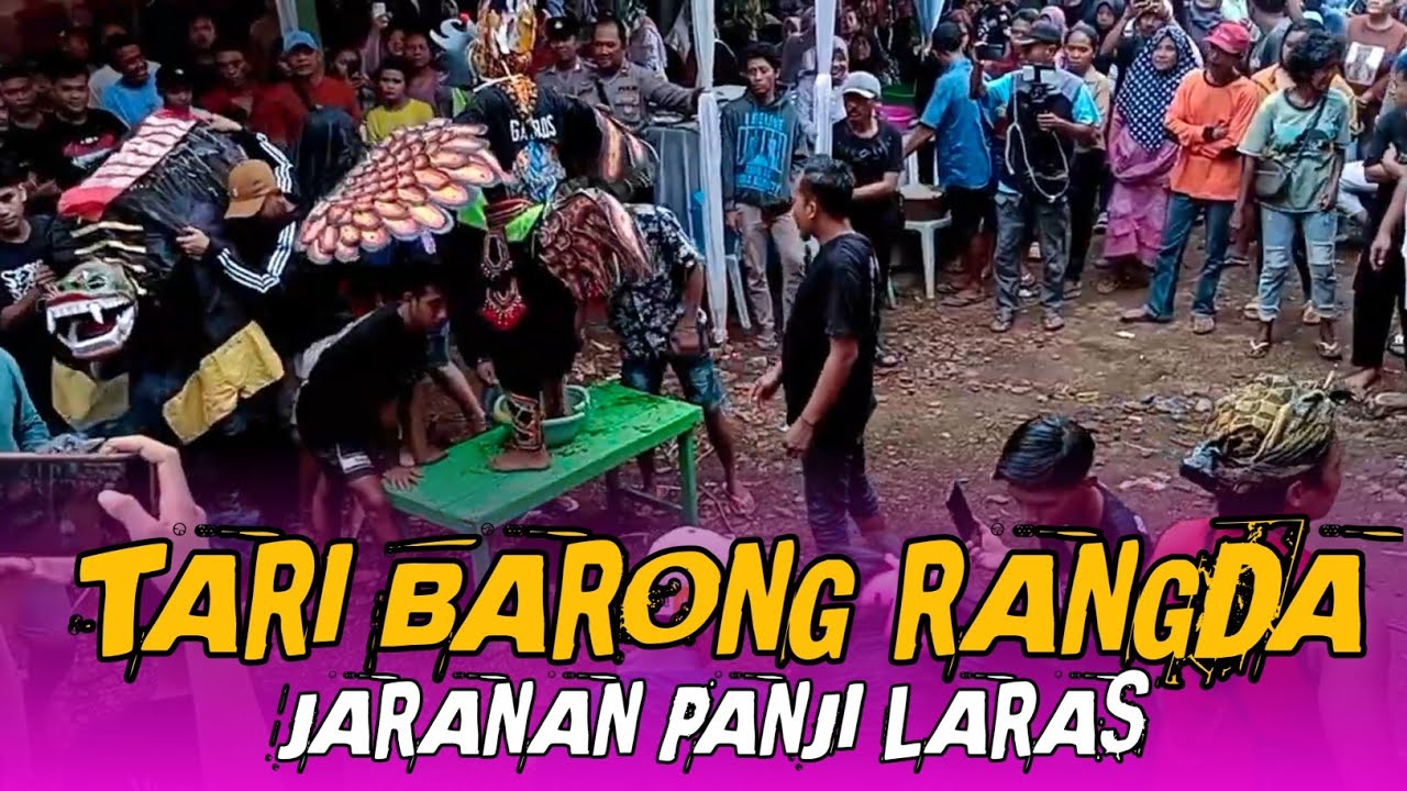 BARONG RANGDA KESURUPAN JARANAN PANJI LARAS LIVE DESA BUNDER !!! 