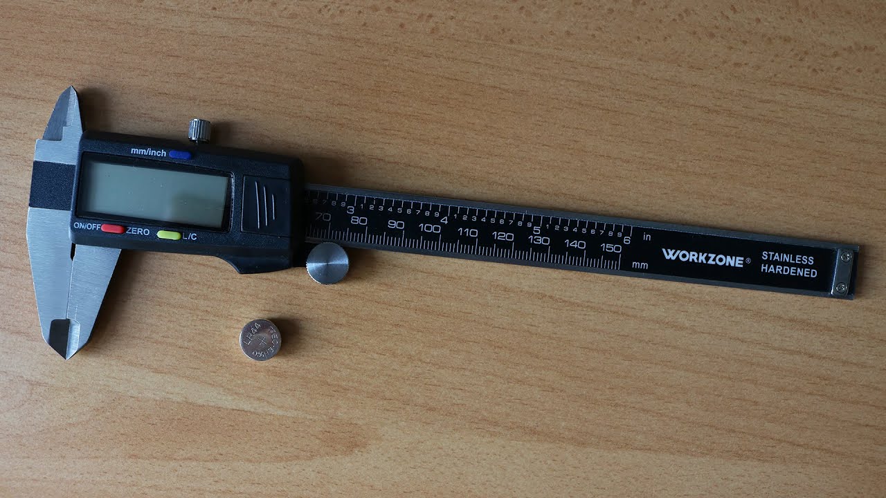 Workzone Digital Caliper - Battery Replacement