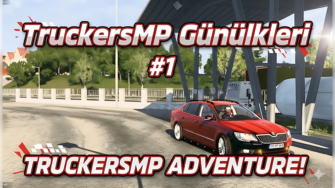 TruckersMP Sim 1 | TruckersMP Günlükleri #1 #truckersmp #eurotrucksimulator2