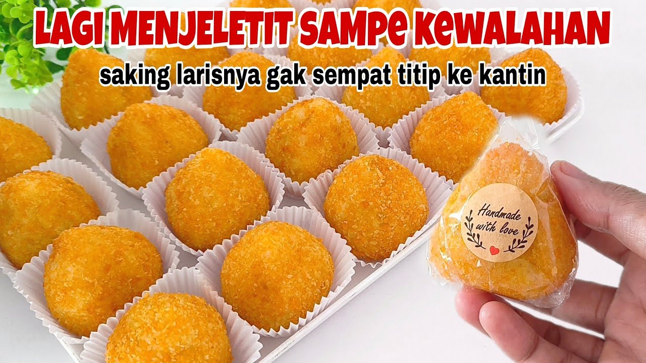 SAKING LARISNYA SAMPE GAK SEMPAT JUALAN TITIP KE KANTIN KARENA JAJANAN UNIK INI ORDERAN MENJELETIT