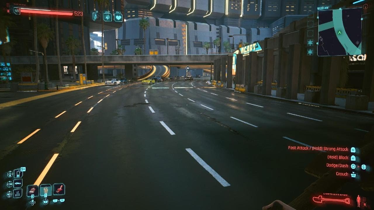 Cyberpunk 2077 - Blunt Weapons vs MaxTac (ft. BFC 9000)