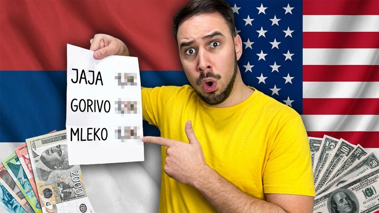 Cene Života u Americi VS Cene u Srbiji... *nije velika razlika?!*