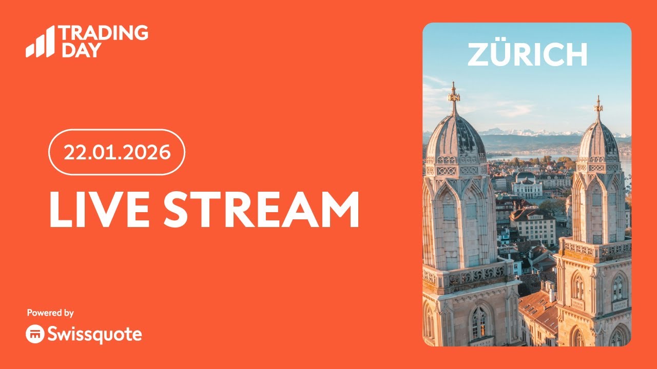 LIVE | Swissquote Trading Day 2026 | 22 Januar 08.30-17.40 Uhr