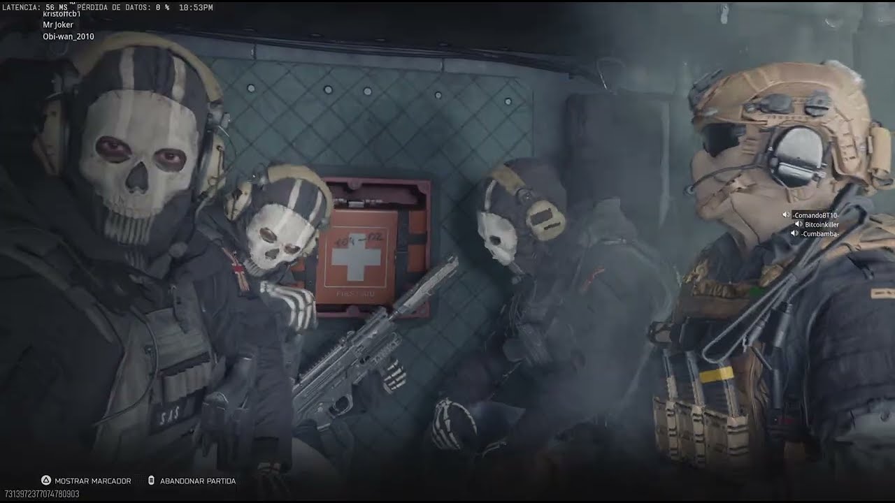 CoD® MW® WZ 5.0: Victoria 29 Rebirth Island Resurgimiento Cuartetos