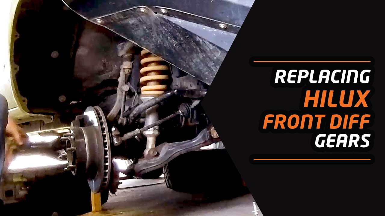 Hilux - Replacing Front Diff Gears - PART 1