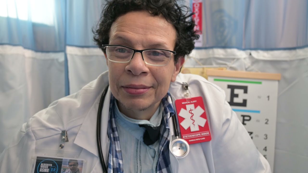 🥼ASMR MD ER Gives You A Detailed Cranial Nerve Exam Realistic Experience | Very Tingly