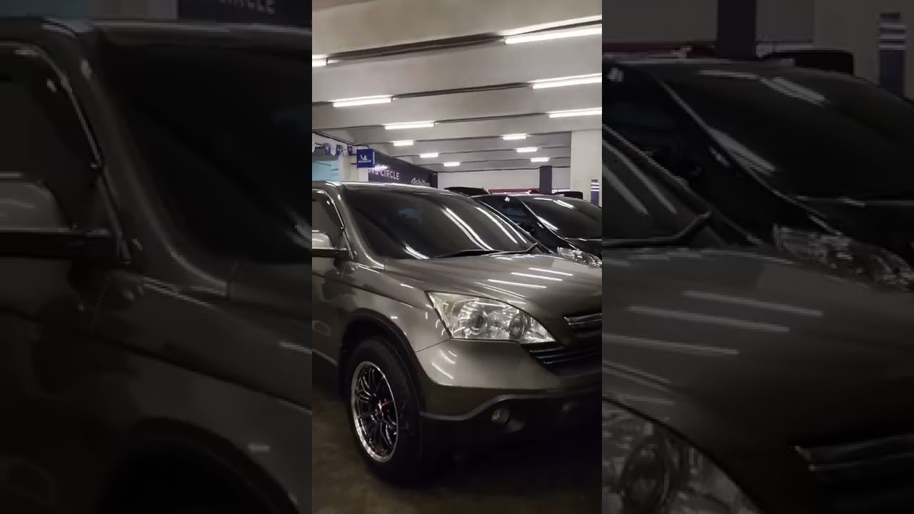 Tampilan HONDA CRV pakai velg racing ring 18 Tipe WORK EMOTION ZR10
