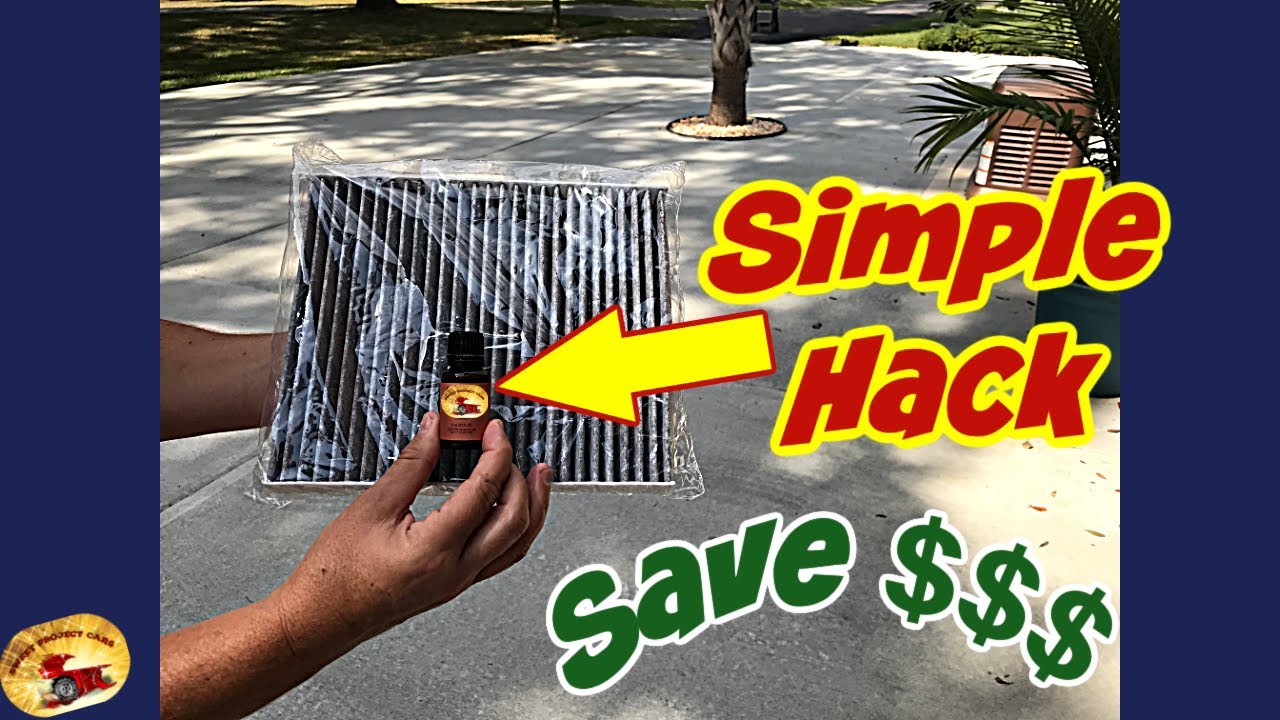 How To Make Your Vehicle SMELL AWESOME Via Your Cabin Filter! Any Scent You Want!