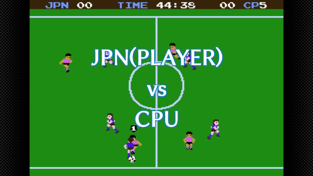【SOCCER】45 JPN(PLAYER) vs  CPU