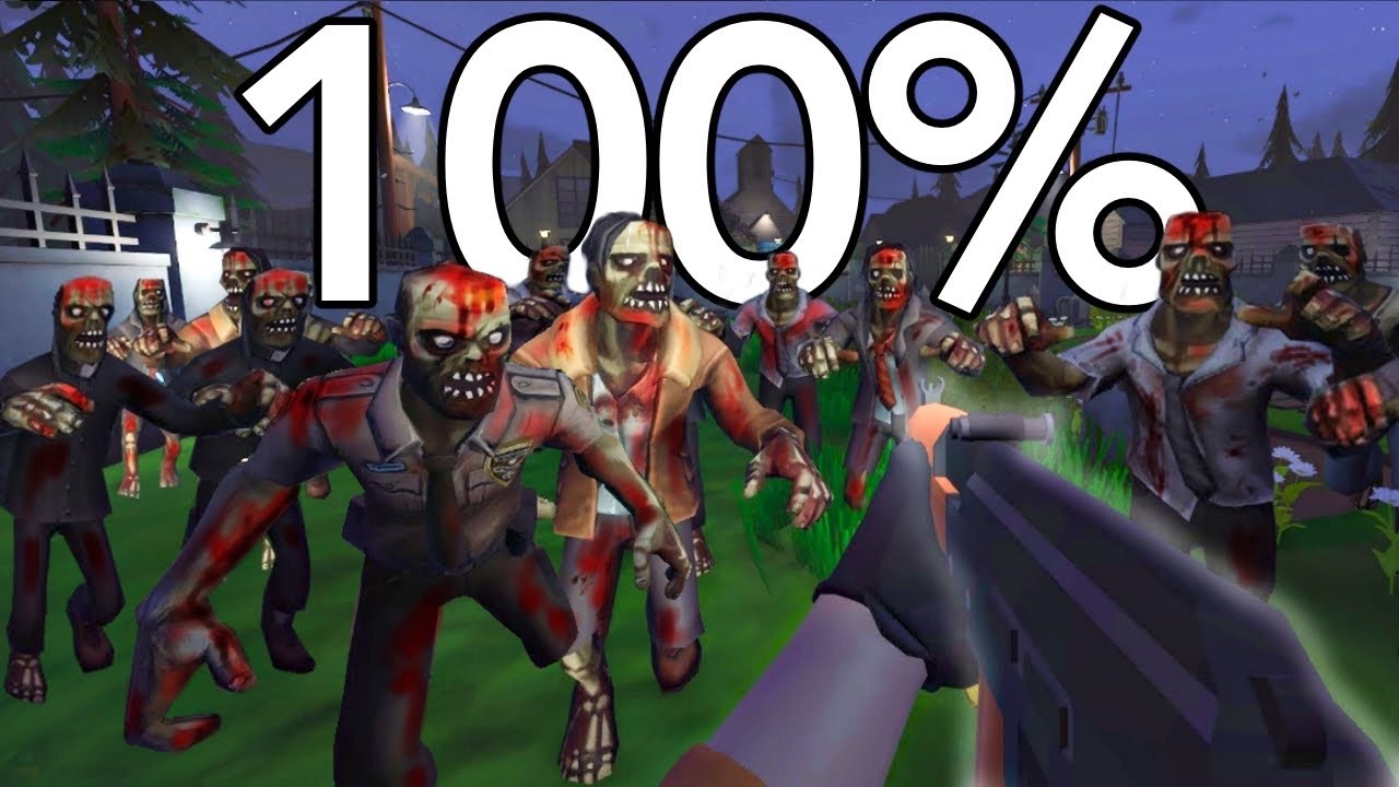 I spent a month murdering 100% of the world's zombies